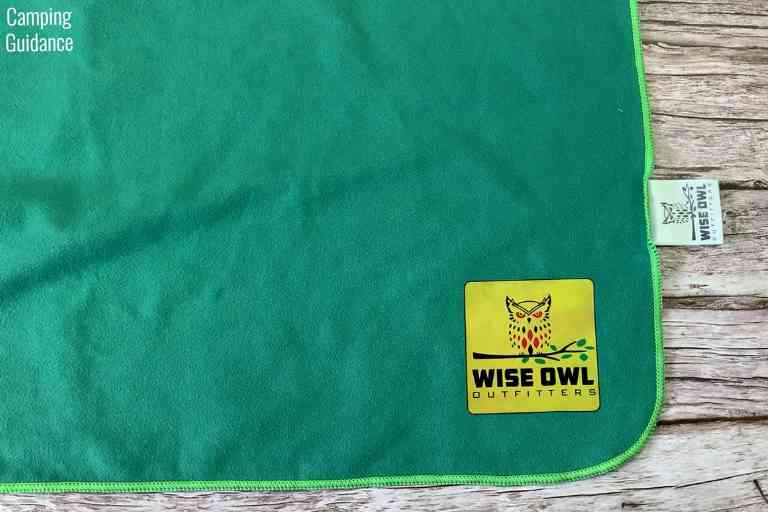 Here's a picture of the Wise Owl Towel. The quality is pretty good for the price that I paid.