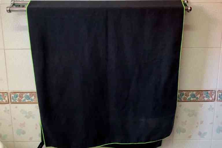 The PackTowl Personal is the perfect size for a shower towel.