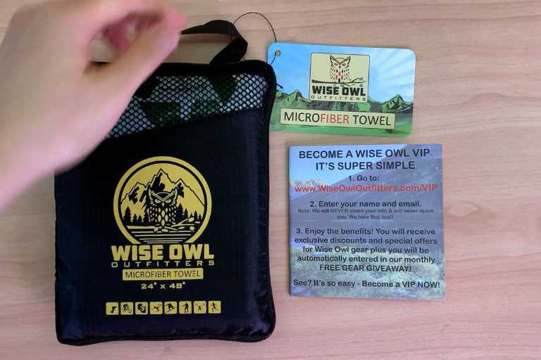 After removing the Wise Owl plastic packaging, here's what's inside.