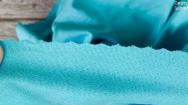Slight fraying on the edges of the Sea to Summit AirLite towel.