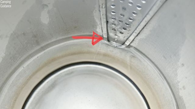 The Primula Today Aluminum 9-Cup Percolator with 36 ounces of water.