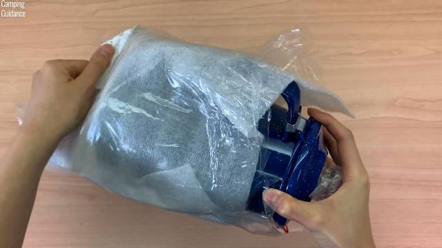 Unboxing the GSI Outdoors Enamelware 8-Cup Percolator.