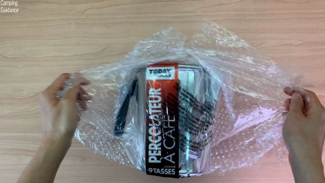 Unboxing the Primula Today Aluminum 9-Cup Percolator.