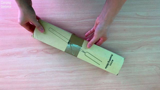 Here's what the external packaging of the Ezire Marshmallow Roasting Sticks look like. 