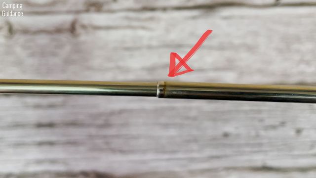 I found slight rust on the MalloMe Marshmallow Roasting Sticks after washing and not drying it.