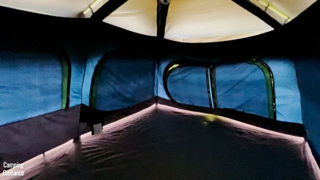 The dark room technology of the Coleman Instant Cabin 10
