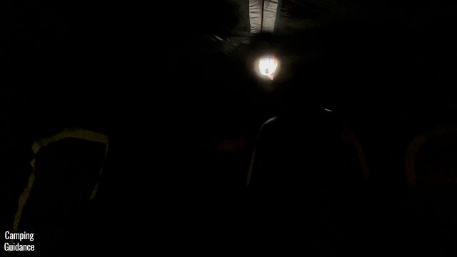 Coleman's Dark Room technology at night