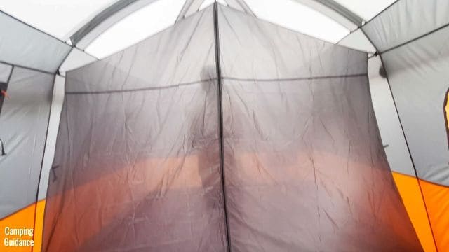 The room divider of the Core Straight Wall Cabin 10.