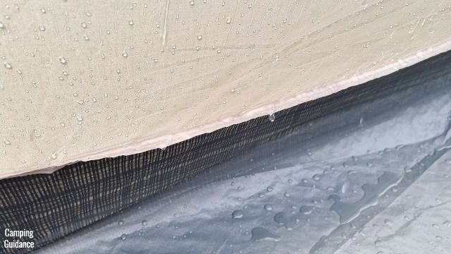 Water leakage in the Coleman WeatherMaster 10