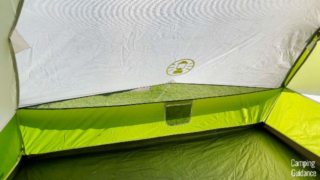 This is what the mesh wall vent in the regular Coleman Sundome Tent looks like.