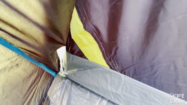 This is the e-port of the Coleman Carlsbad Tent.