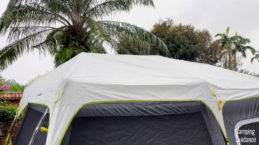 The rainfly of the Core Instant Cabin 9