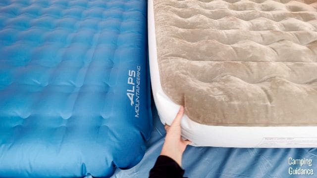 Trying to push my mattresses to the sides as much as possible.