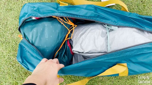 What the NTK Cherokee 6 looks like packed away in its carry bag.