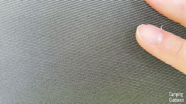 What the mesh of the REI Wonderland 6 looks like up close.