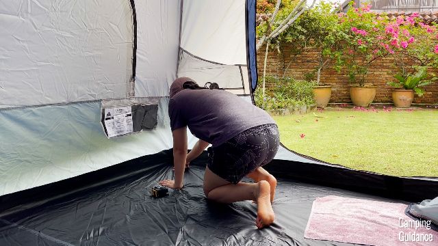 I found leaking at the front 2 corners.