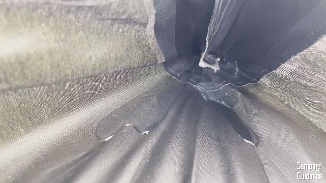 What the damage was after 1 hour.