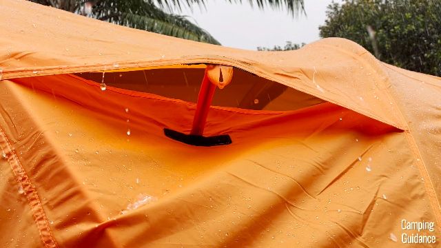 A close-up of one of the smaller vents of the Wawona 6.