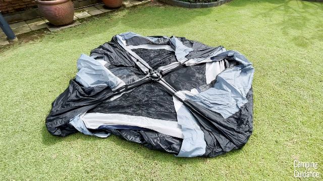 What the Caddis Rapid 6 looks like when first unfolded.