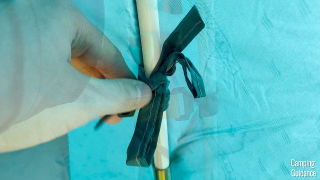 A close-up shot of one of the said straps.