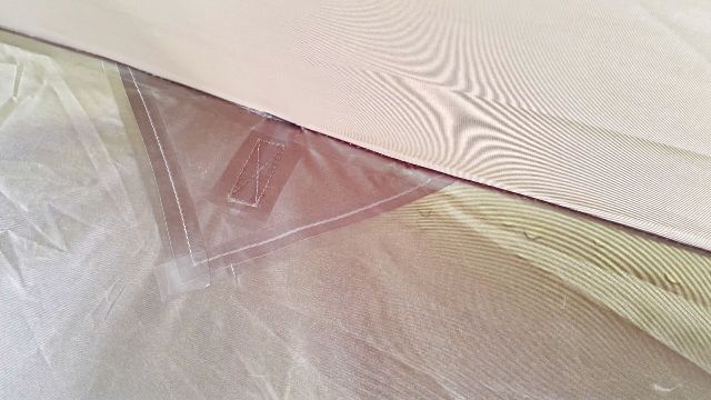 Taped seams in the REI Wonderland 6.