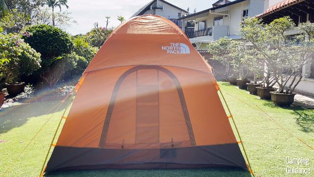 The tent shape of The North Face Wawona 6.