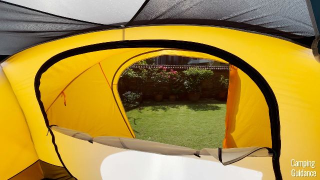 What each of the windows in the REI Base Camp 6 look like.