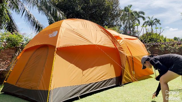 Me guying out the window of The North Face Wawona 6.