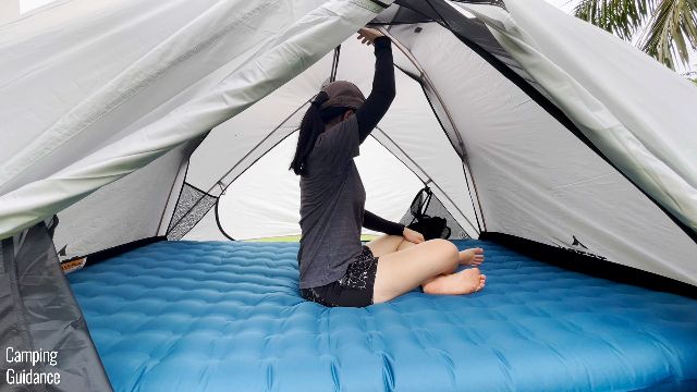 6-inch thick mattress in the Teton Sports Mountain Ultra 2