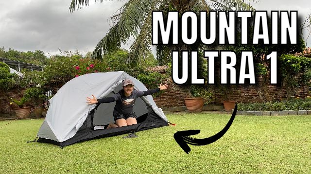 The author in her Teton Sports Mountain Ultra 1.