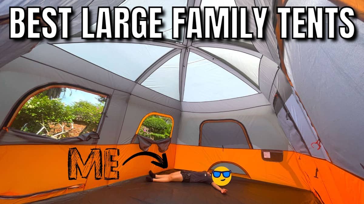 What is the Largest Family Tent