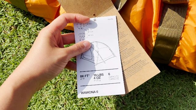 The product specifications of The North Face Wawona 6