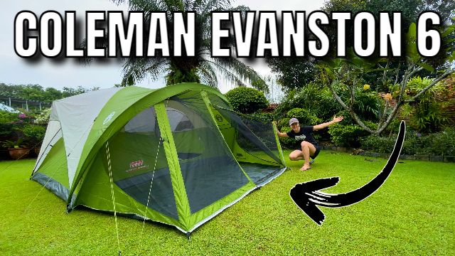 The author in her Coleman Evanston 6