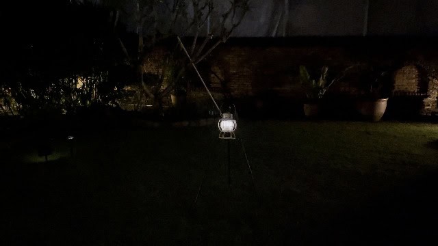 The dimmest mode of the Barebones Railroad lantern.