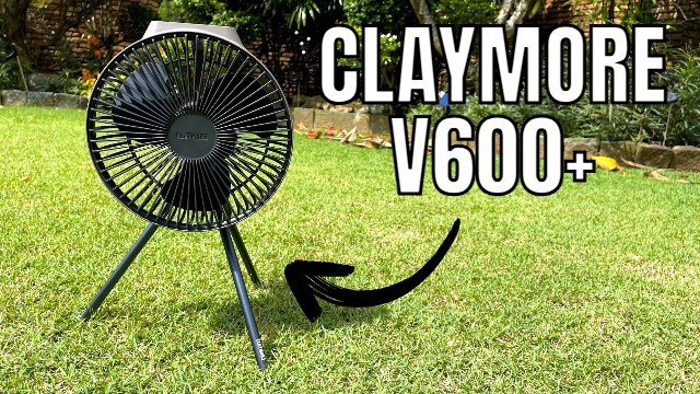 The author's Claymore V600+ camping fan.