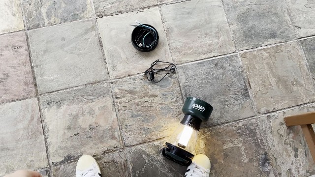 Drop testing the Coleman Rugged Rechargeable 400 Lantern.