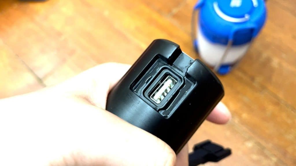 Slight water leakage in the Ledlenser ML6