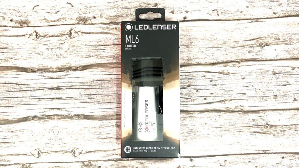 The Ledlenser ML6 before unboxing