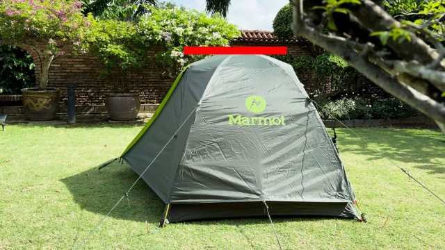 The peak height throughout the width of the Marmot Crane Creek 2 tent.