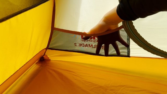 One of the pocket of the REI Trailmade 2.