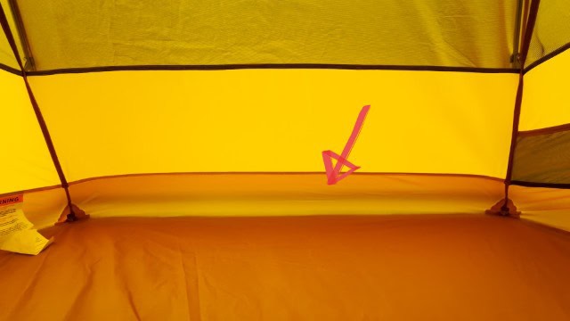 The tub floor of the REI Trailmade 2.