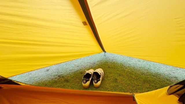 The size of the vestibule in the REI Trailmade 2.