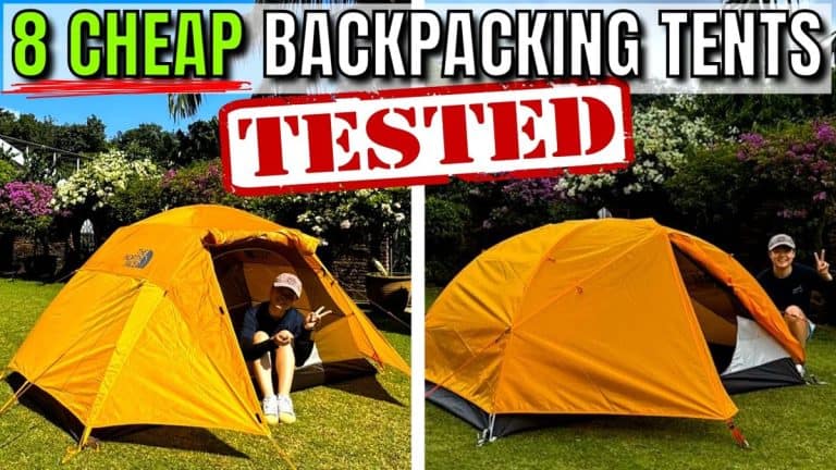 The 8 best budget backpacking tents the author bought and tested.